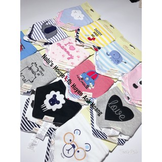Set 3 yếm Momscare nhiều màu