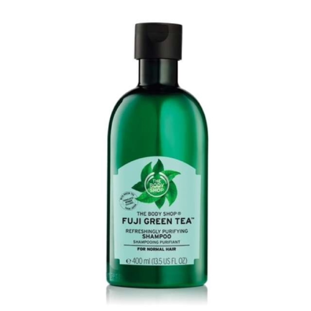 (Chai lớn 400ml) Dầu gội đầu The Body Shop Fuji Green Tea Refreshingly Purifying Shampoo