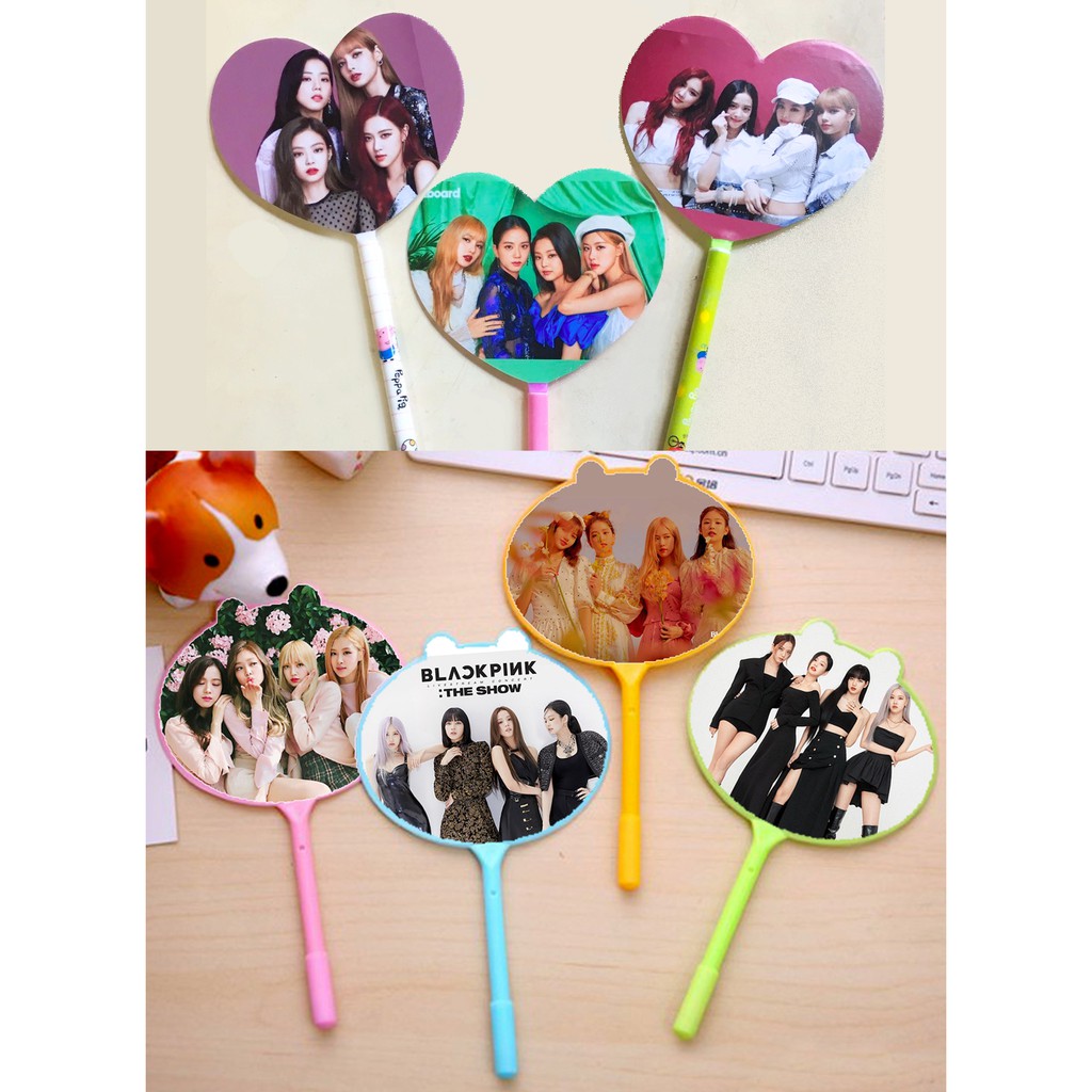 Bút quạt Blackpink có in theo yêu cầu