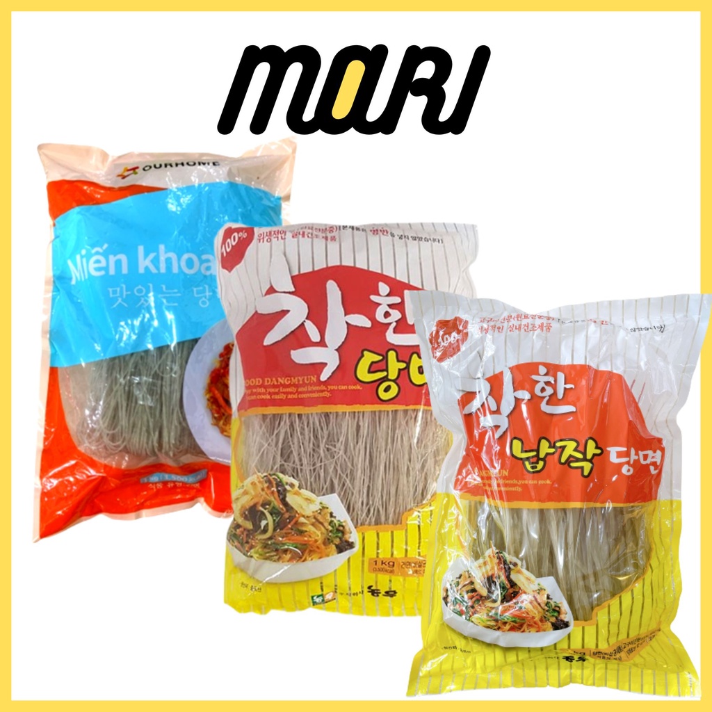 Miến dẹt/ Miến khoai lang Nongwoo Hàn Quốc 1kg
