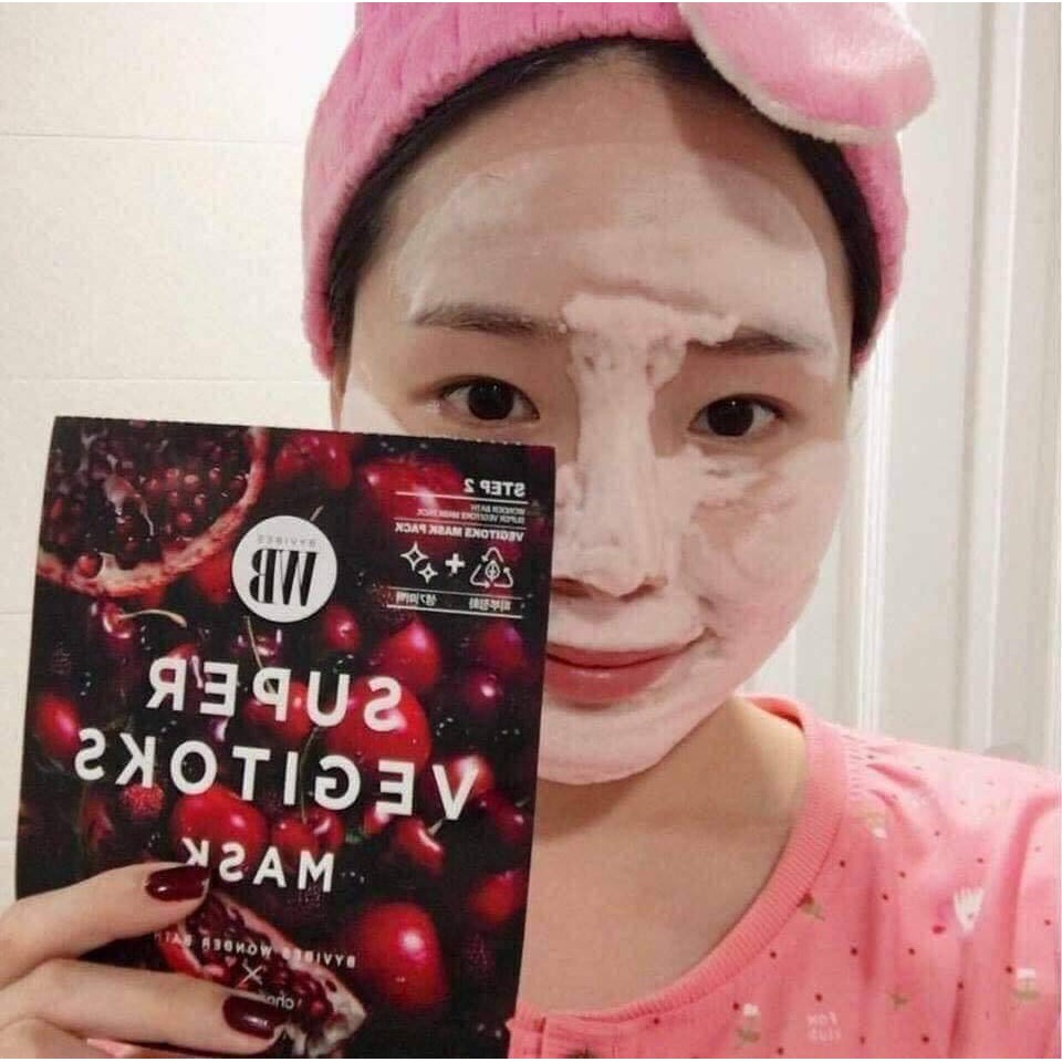 Mặt Nạ Rau Củ Thải Độc Super Vegitoks Mask