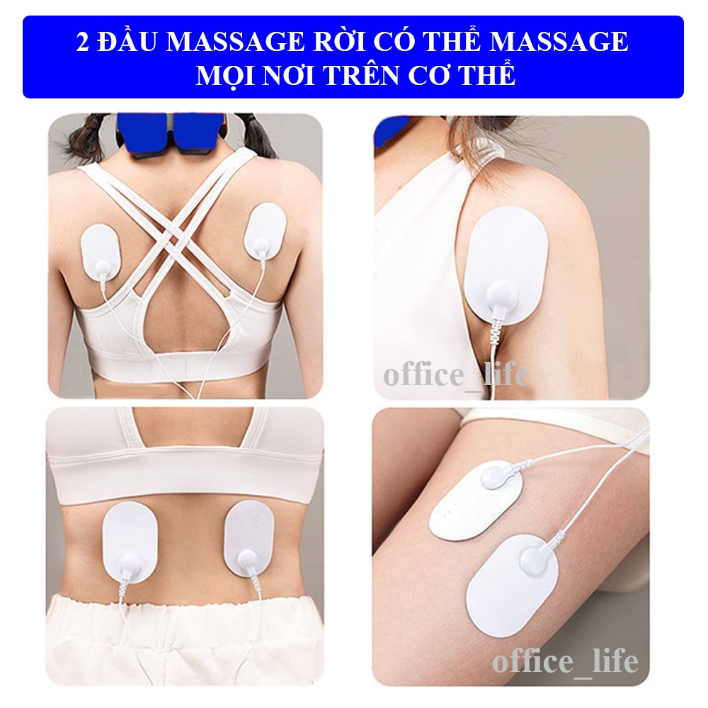 Máy Massage Cổ Vai Gáy 12 Chế Độ 20 Cấp Cường Độ