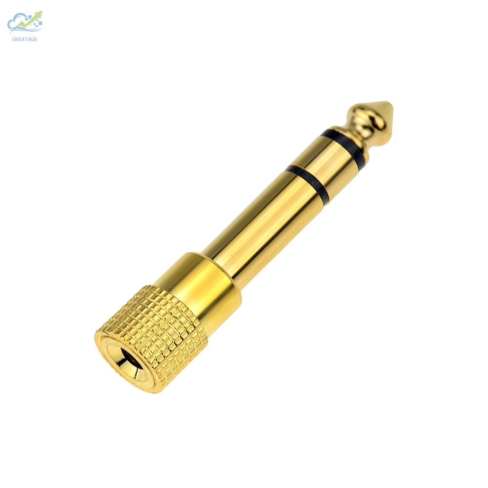 Giắc Chuyển Đổi Từ Giắc Cắm 6.5 / 6.35mm Sang 3.5mm Chuyên Dụng Cho Micro