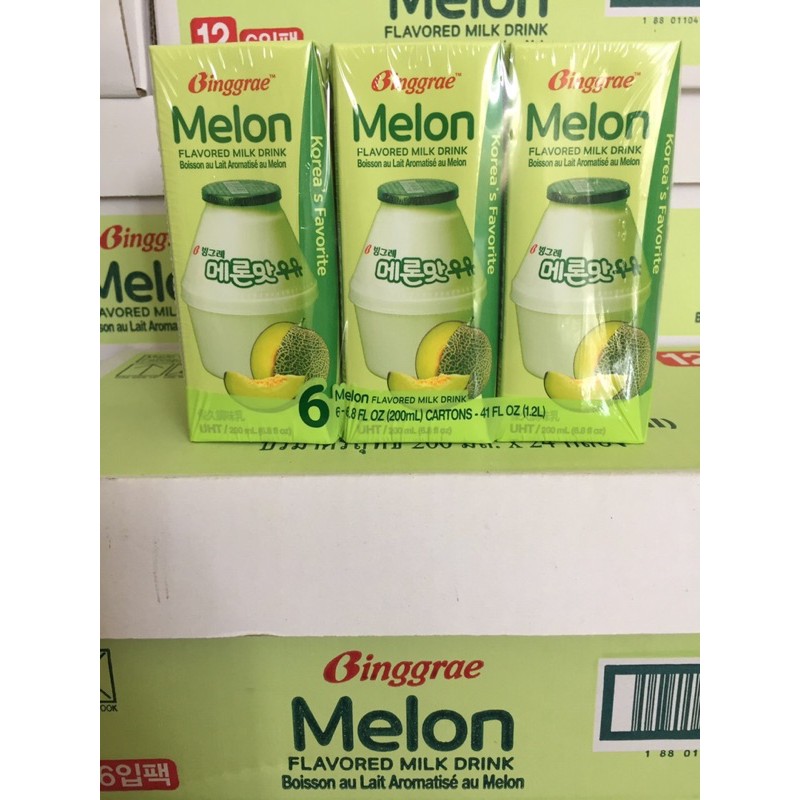 Sữa dưa lưới Binggrae Hàn Quốc