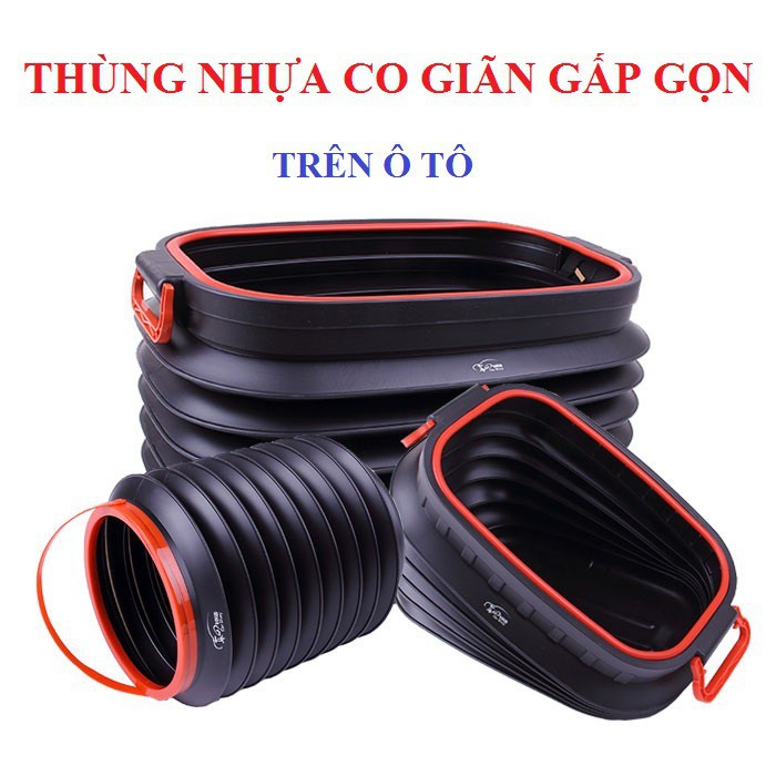 Thùng đựng đồ ô tô co giãn 40L