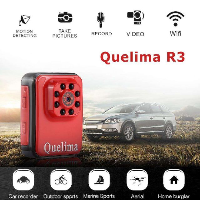 camera fullhd 1920x1080 giám sát mini wifi  R3 mẫu 2020