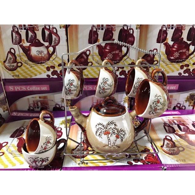 Bộ trà treo sang trọng lịch sự full box làm quà tặng khách hàng, người thân