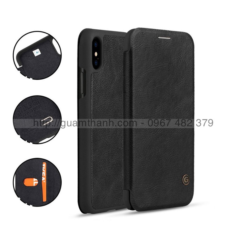 Bao da iPhone X XS hiệu G-CASE