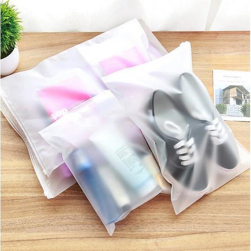 🍉Túi Khóa Zip 2 Mặt  Mẫu Mới - Túi Zip Lụa Cất Đồ Sạch Sẽ Dày Dặn có lỗ thông hơi DUASHOP
