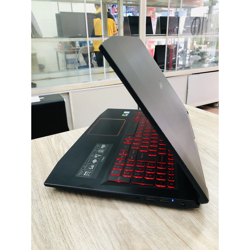 Máy tính laptop acer gaming nitro 5 an515-52 i7-8750h ram 8gb SSD 256 + hdd 500G vga gtx1050ti | BigBuy360 - bigbuy360.vn