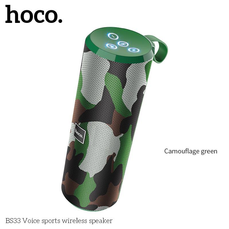 Loa bluetooth chống nước tích hợp nính năng FM, AUX Hoco BS33 -Bảo hành 12 tháng