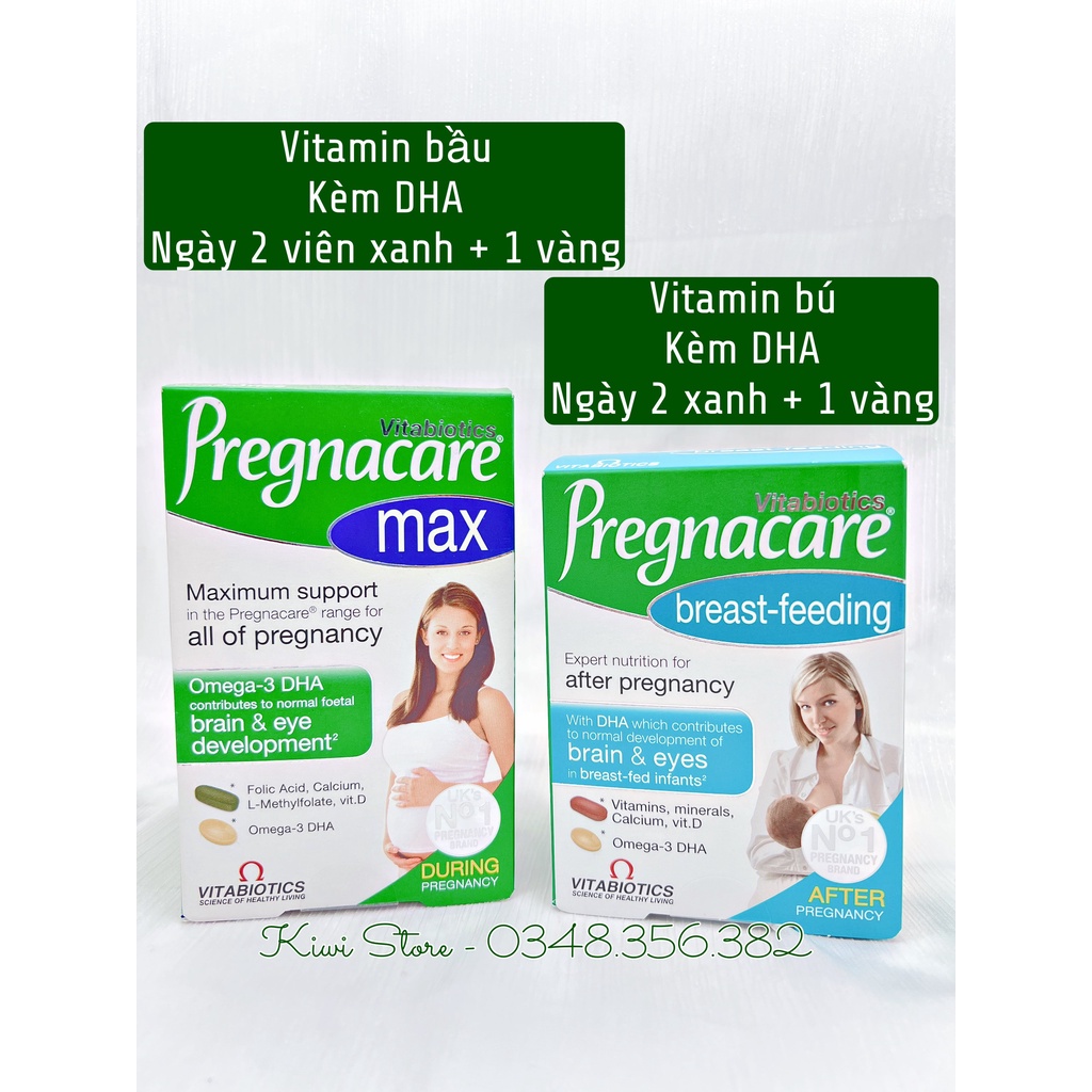 Vitamin tổng hợp Pregnacare Breast feeding Bú Anh (hộp-84 viên)