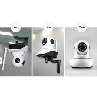 Camera HD Wireless IP Yoosee X8100 xoay 360 độ (Trắng)