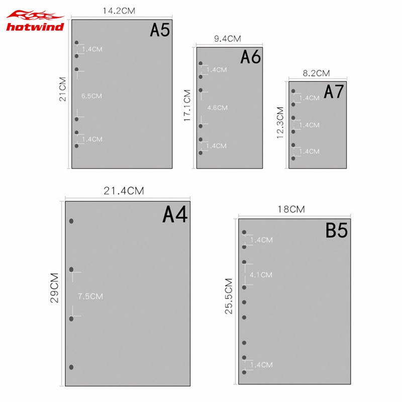 Spiral Notebook Filler Paper for Student School Office Supplies