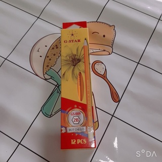 1 Cây Bút Chì Gỗ 2B G*Star