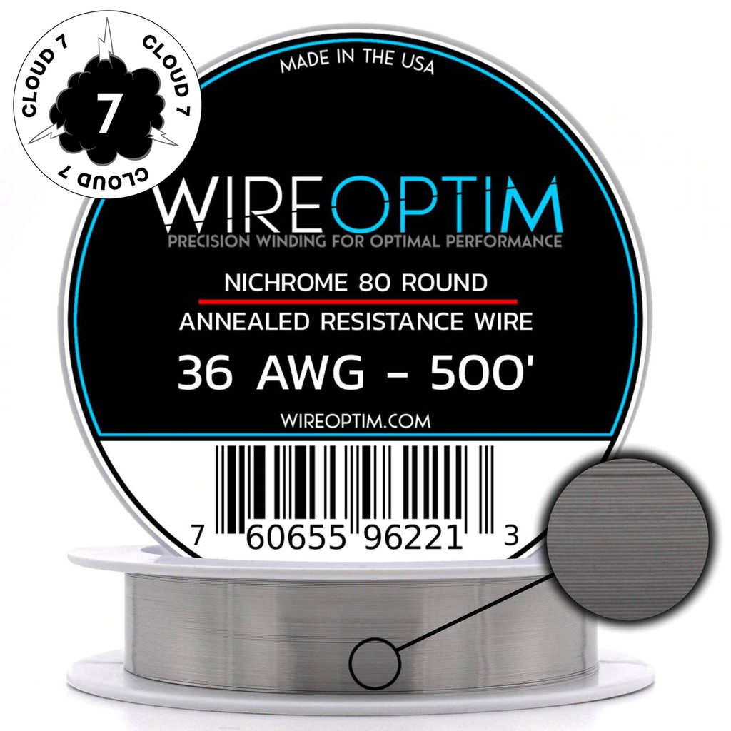 Dây điện trở Ni80 500ft 152m WIREOPTIM Chính Hãng