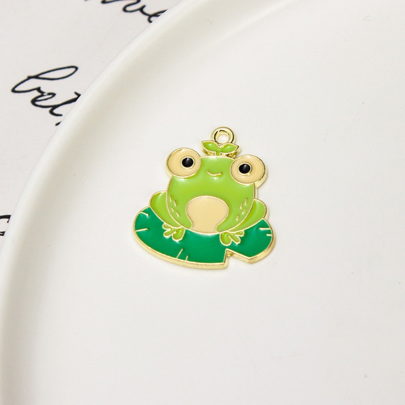 Set 10 Mặt Vòng cổ / Vòng Tay / Móc Khóa Hình Thỏ / Ếch Dễ Thương