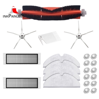 Set 22 phụ kiện XIAOMI thay thế cho máy hút bụi Xiaomi Roborock S6 S5 Max chất lượng cao