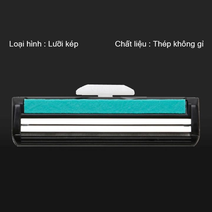 Bộ DAO CẠO RÂU LƯỠI KÉP - 36 lưỡi