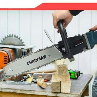 Bộ lưỡi cưa xích gắn máy mài