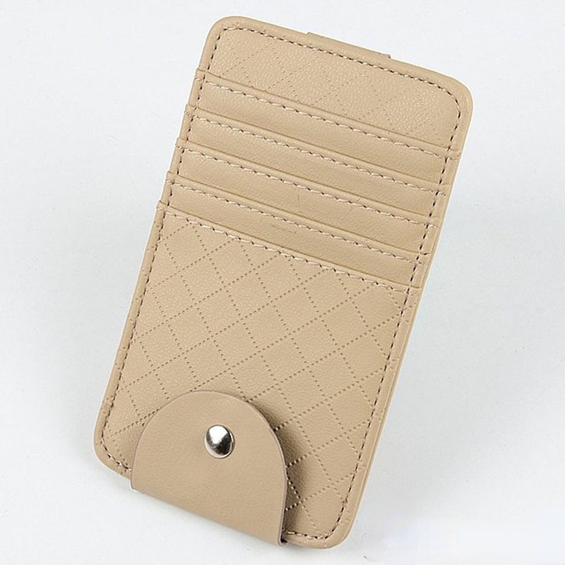 Kẹp Giữ Thẻ/Mắt Kính Gắn Tấm Che Nắng Xe Hơi Thông Dụng