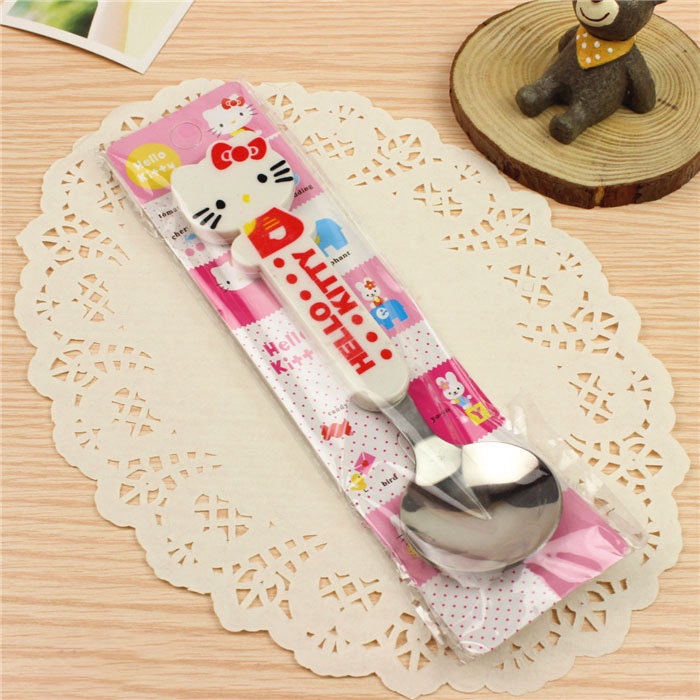 Muỗng Ăn Kem Bằng Thép Không Gỉ Dễ Thương