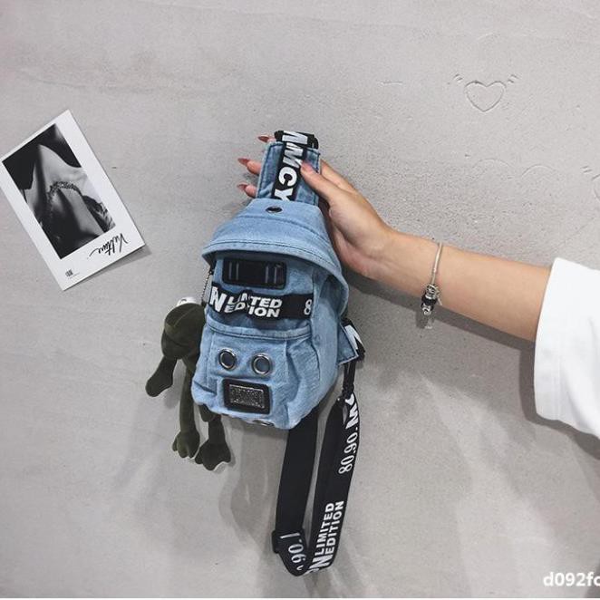 💕Túi mini mix thú bông, túi đeo chéo mini nhỏ gọn xinh xắn SACO💕