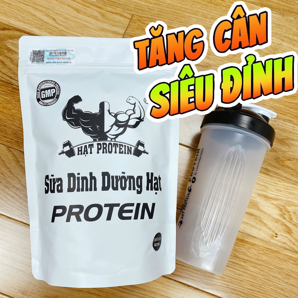 [Organic Protein] Sữa Tăng Cân Tăng Cơ Hạt Protein túi 500g