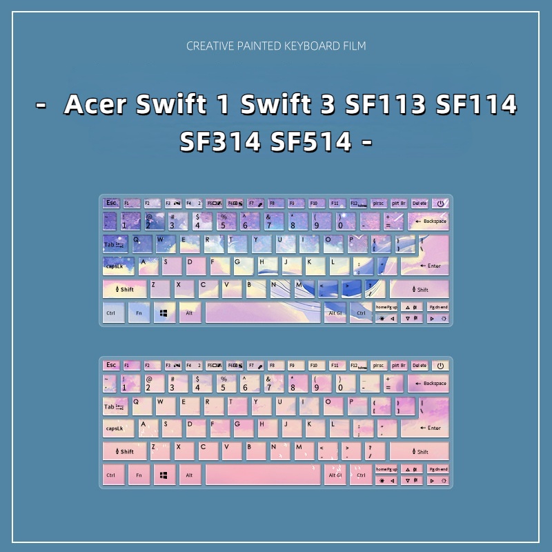 Phim Hoạt Hình Dán Bảo Vệ Bàn Phím Laptop Chống Bụi Cho Acer Swift 1 Swift 3 SF113 SF114 SF314 SF514 S5-371 S13 SF314-52G-5079 536Y