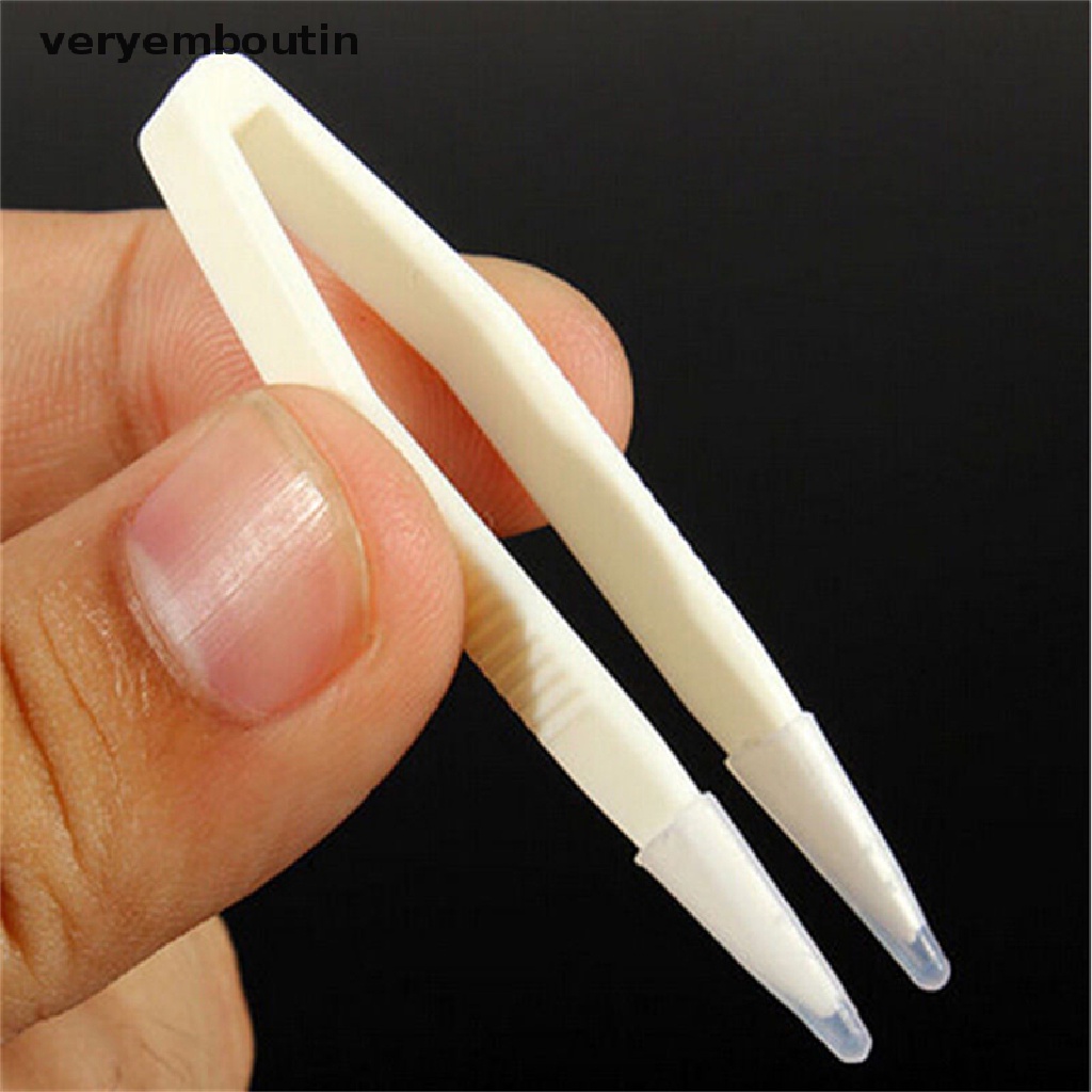 【in】 Contact Lens Inserter Remover Soft Tip Tweezer Stick Tool Case Set .