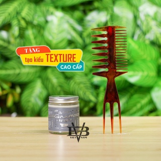 [CHÍNH HÃNG - BYVILAIN SHOP TPHCM] Pomade vuốt tóc Grim Grease Clay Pomade 4oz USA + Tặng lược tạo kiểu cao cấp Chaoba