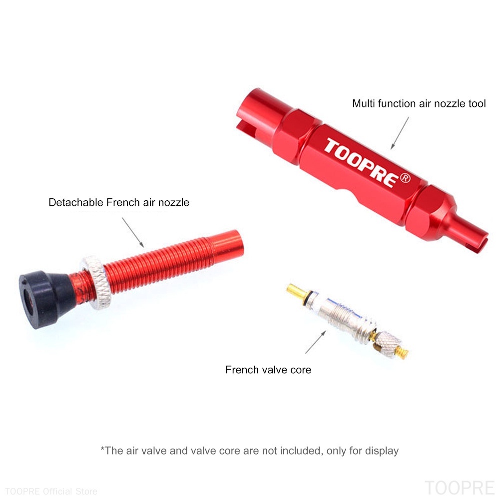 Dụng cụ tháo van xe đạp TOOPRE đa năng bằng hợp kim nhôm