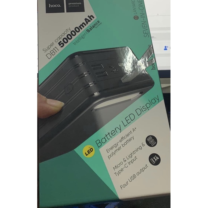 Sạc dự phòng hoco 10000mah, 20000mah, 50000mah