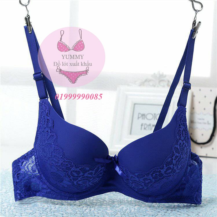 [Mã WA1606 giảm 15% đơn 99k] Áo lót mút trơn phối ren gom ngực đệm đẩy chân ngực | BigBuy360 - bigbuy360.vn