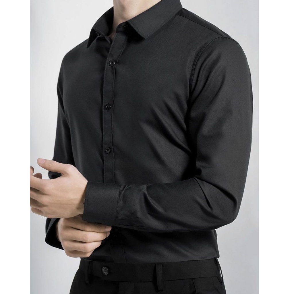 Áo SOMI thêu tên dáng Slim-Fit vải Cotton mền mại, chuẩn Form trẻ trung, thanh lịch - OMSHALA