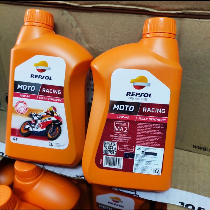 Nhớt Repsol Racing 10w40 Full Tổng Hợp - 1 lít - Mới nhất 2021