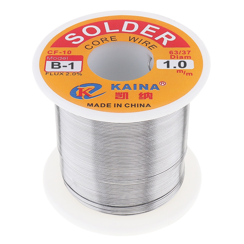Cuộn Dây Hàn Thiếc 63 / 37 B-2 350g 0.6mm 0.8mm 1.0mm Cho mối hàn bóng đẹp nhẹ lửa