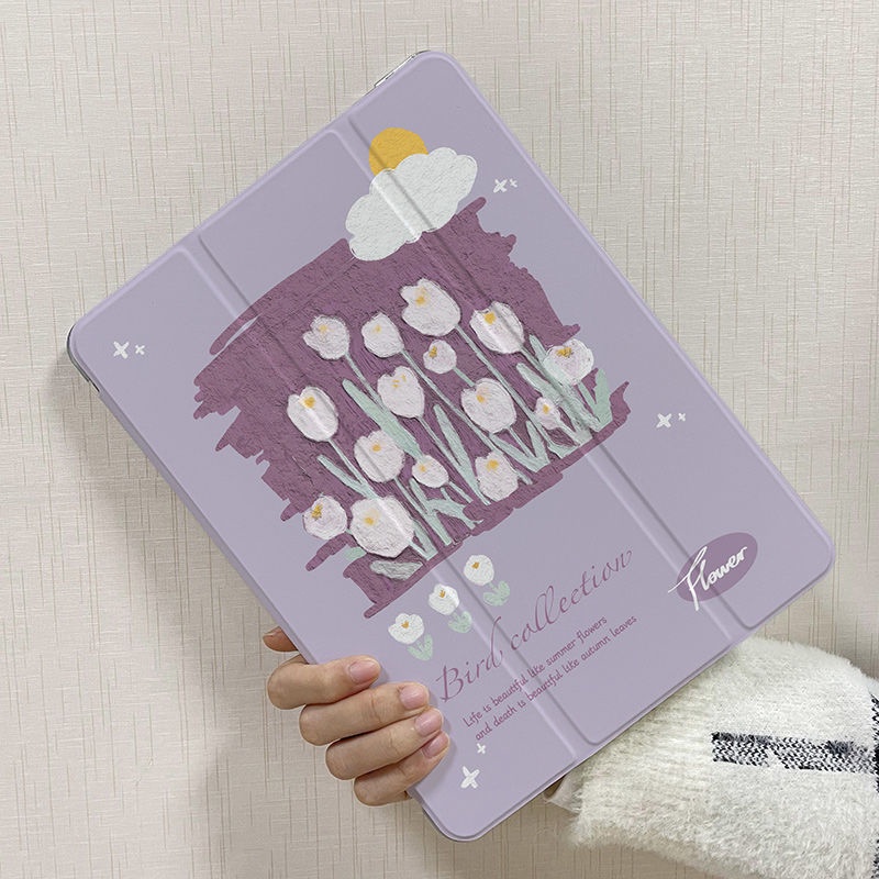 Bao Da Máy Tính Bảng Có Khe Đựng Bút Cho Ipad Air 5 5 / 6 / 7 / 8 / 9th Gen Pro 10.5 '' 11 '' 12.9 '' 2018 2020 2021 Air1 / 2 / 3 / 4 / 54 / 5 / / 5Ốp Máy Tính Bảng Cho Ipad 6