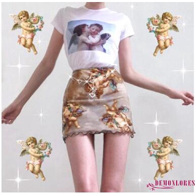 Chân váy ngắn lưng thun co giãn thời trang nữ