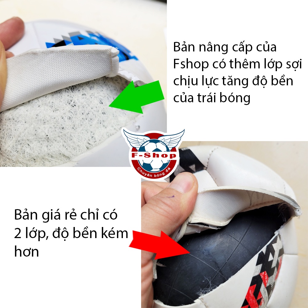 Quả bóng đá tiêu chuẩn - Loại 3 lớp - Banh da số 5