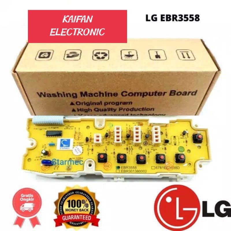 Mô-Đun Máy Giặt Lg Wf-H700Pc Wfh700Pc Ebr-3558