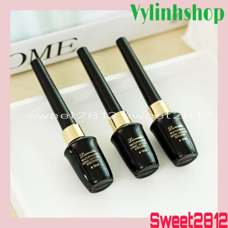 Kẻ mắt nước khô nhanh không thấm nước Waterproof Eyeliner 10ml Lameila WE14