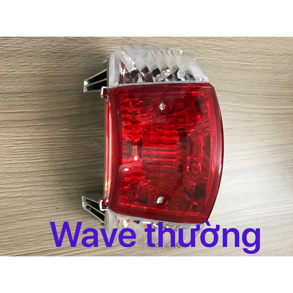 Đèn hậu wave alpha + đuôi bóng ( loại thường )