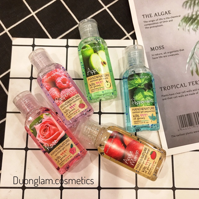 Nước rửa tay khô Hàn Quốc