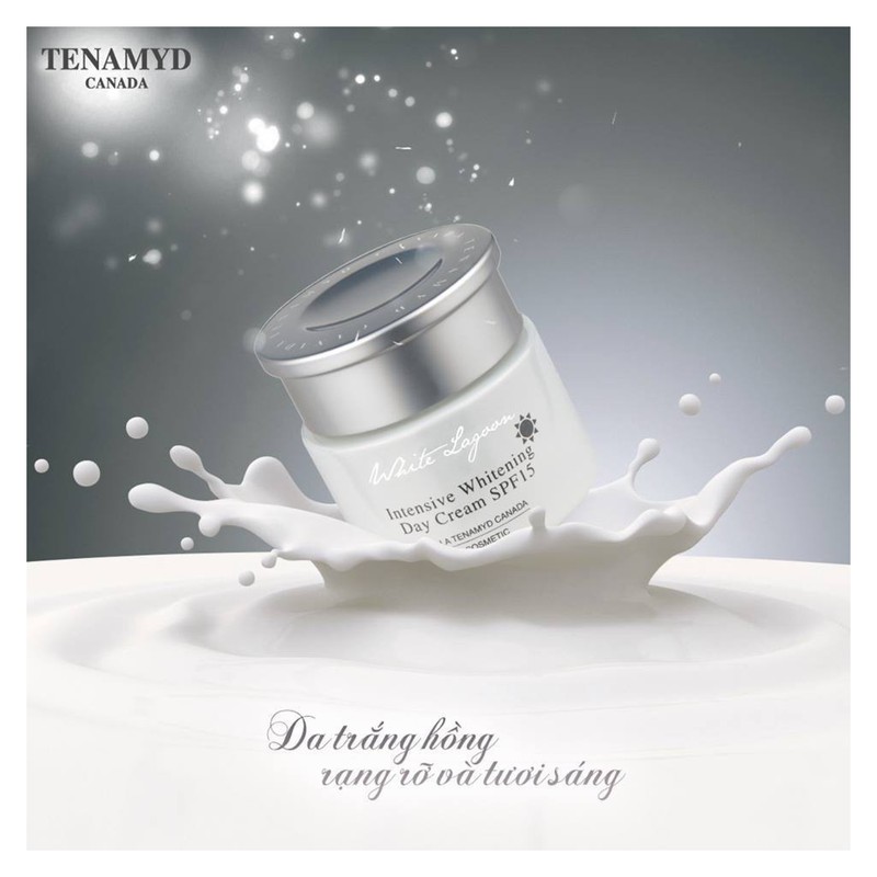 Kem dưỡng trắng da ngày SPF15 TENAMYD CANADA - White Lagoon INTENSIVE WHITENING Day Cr