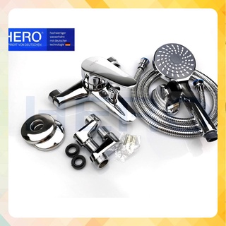 Bộ Vòi Sen Tắm Nóng Lạnh,Củ Sen Tắm Nóng Lạnh,Vòi Tắm Hoa Sen Nóng Lạnh Đồng Mạ Crome S5302