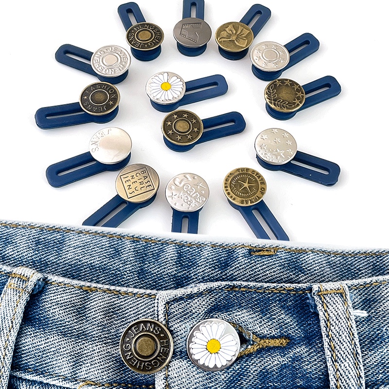 Thắt Lưng Co Giãn Khóa Kim Loại Có Thể Điều Chỉnh Phong Cách Thời Trang Hàn Quốc