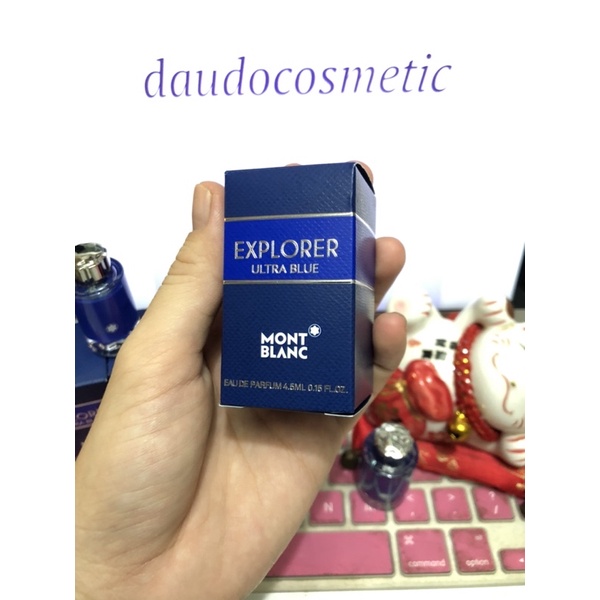 [ mini NEW ] HOT HOT Nước hoa Mont Blanc Explorer Ultra Blue Montblanc EDP 5ml | BigBuy360 - bigbuy360.vn