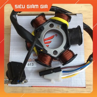 Mâm Lửa Xe Máy ❤️𝑭𝑹𝑬𝑬𝑺𝑯𝑰𝑷❤️ Cuộn Lửa Wave 100cc Đời Đầu Cuộn Điện Đánh Lửa Mạnh Ổn Định Lâu Dài Bảo Hành 6 Tháng