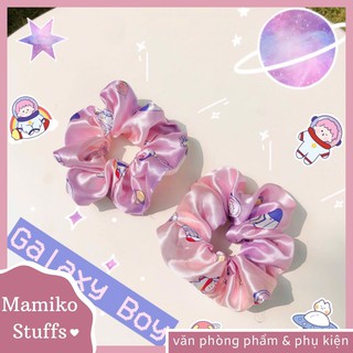 DÂY BUỘC TÓC, DÂY CỘT TÓC SCRUNCHIES GALAXY BOY